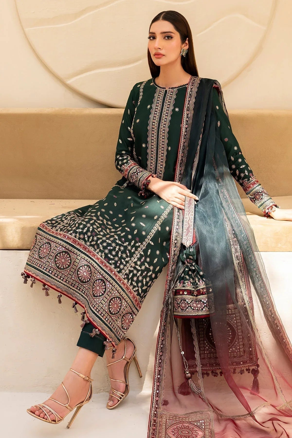Jazmin | Irish Lawn SS 24 | D9 - Aqsa Fabrics