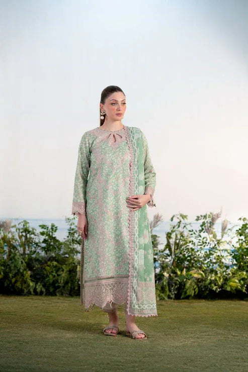 Aabyaan | Shezlin Chikankari Ramadan Edit 25 | EBRU (AR-16) - Aqsa Fabrics