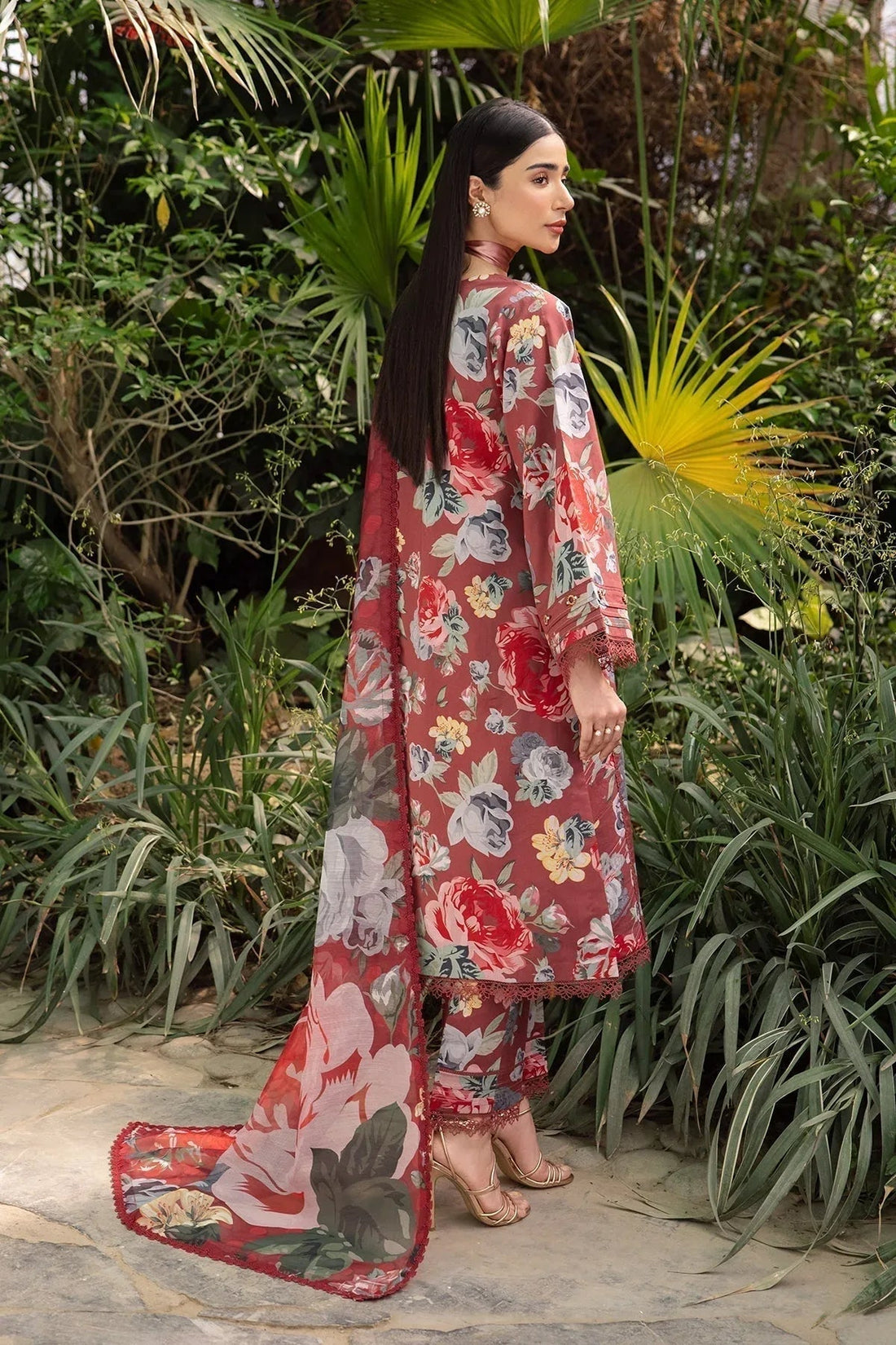 Alizeh | Sheen Lawn Prints 24 | PETUNIA - Aqsa Fabrics