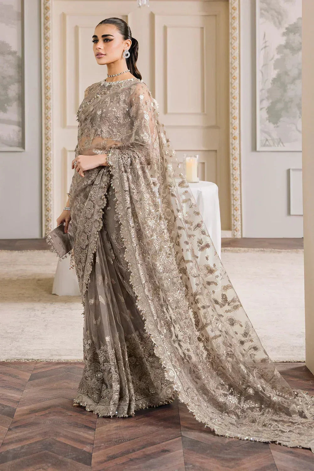 Baroque | Chantelle Embroidered Collection | CH12-06 - Aqsa Fabrics