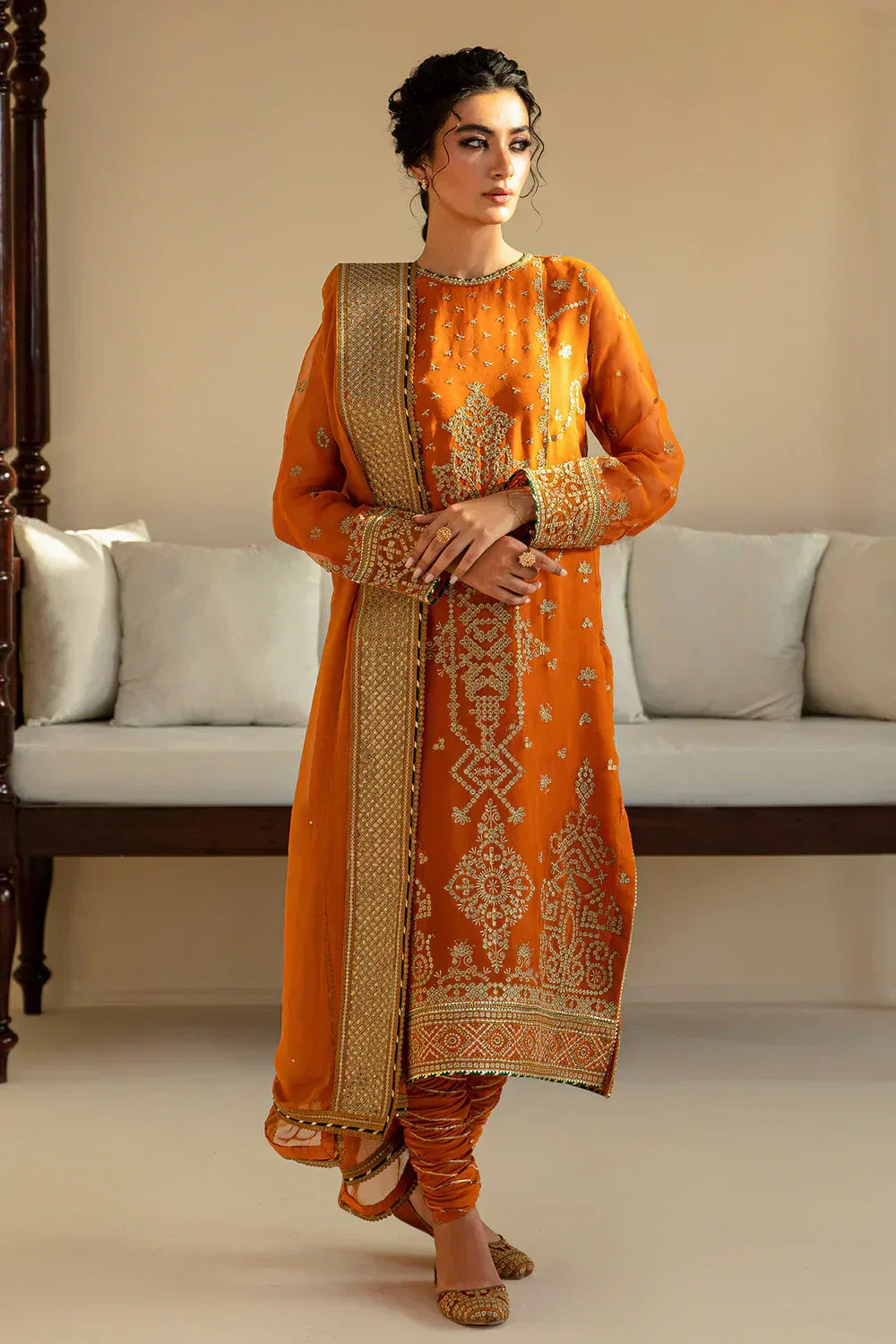 Baroque | Formals Collection | UF-392 - Aqsa Fabrics