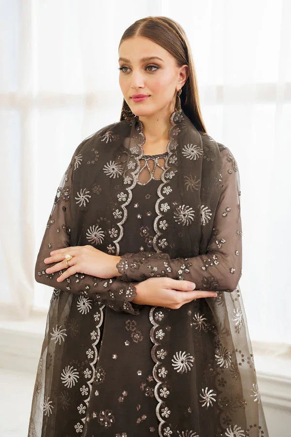 Baroque | Luxury Pret 24 | CHIFFON UF-524 - Aqsa Fabrics