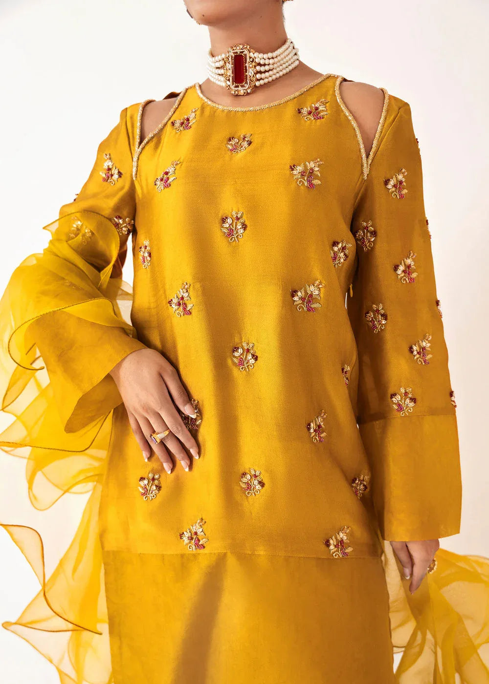 Dastoor | Euphoria Luxury Pret 24 | Sunshine - Aqsa Fabrics