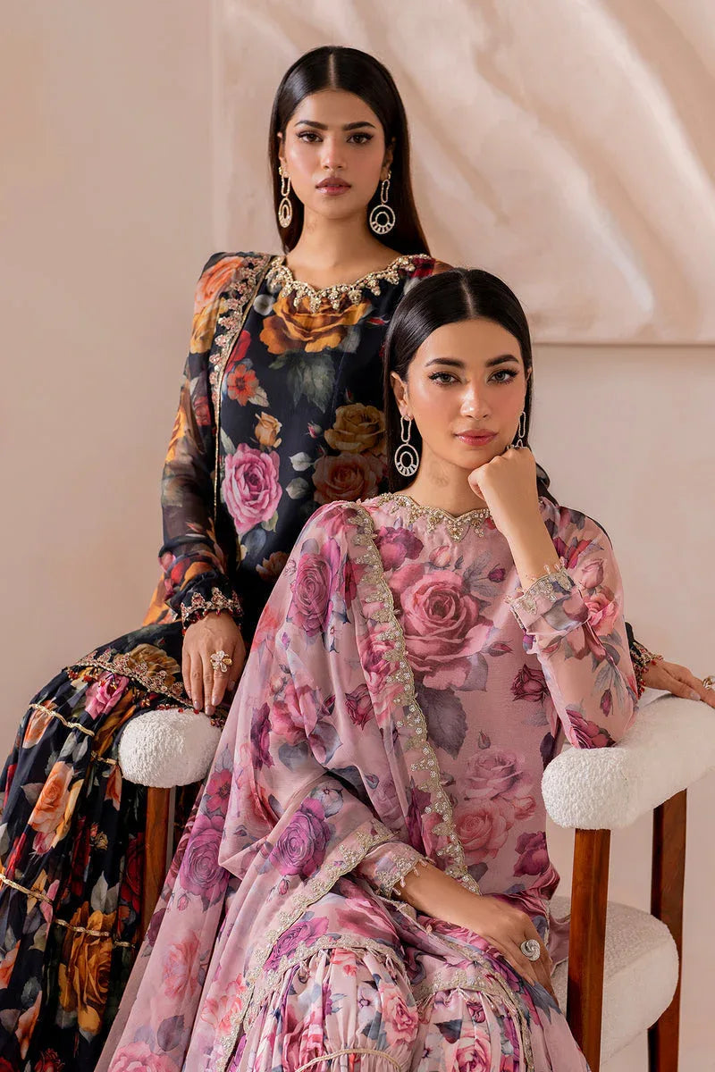 Baroque | Formal Collection | CHIFFON UF-707 - Aqsa Fabrics