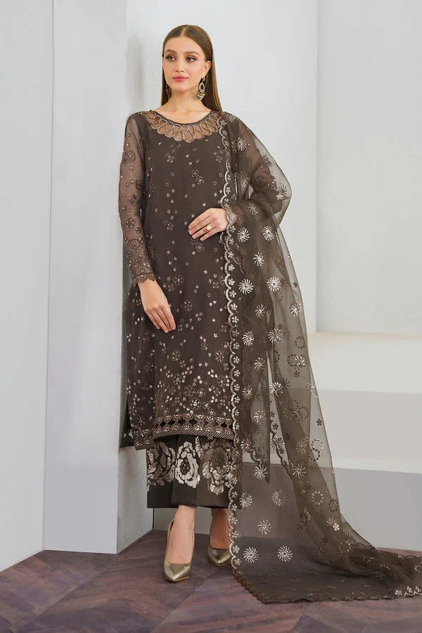 Baroque | Luxury Pret 24 | CHIFFON UF-524 - Aqsa Fabrics