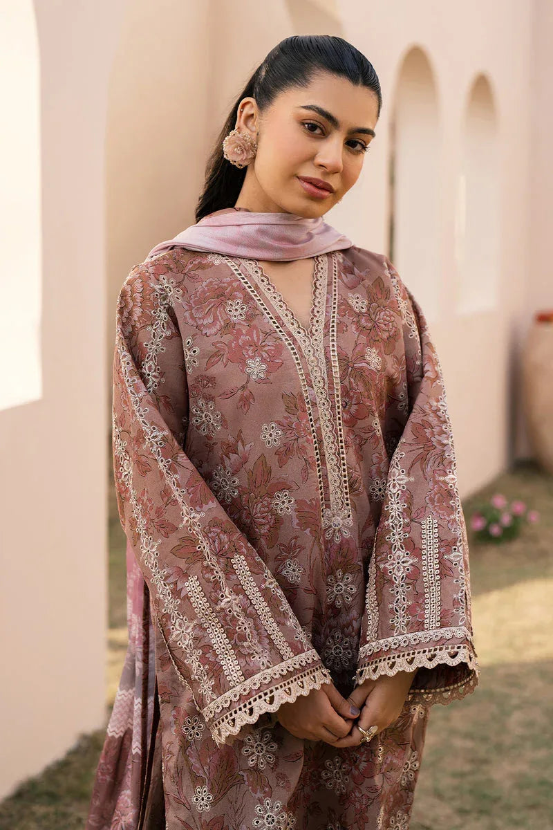 Baroque | Luxury Pret 24 | LAWN UF-602 - Aqsa Fabrics