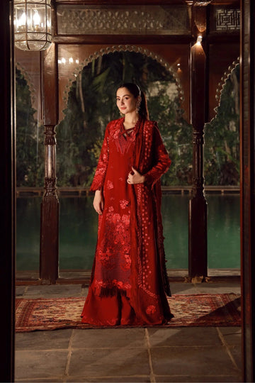 Maryam Hussain | Winter Shawl 25 | Riya - Aqsa Fabrics