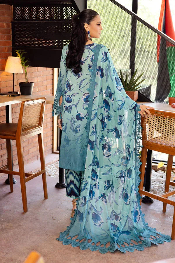 Nureh | Glam Girl Lawn | GL-08 - Aqsa Fabrics