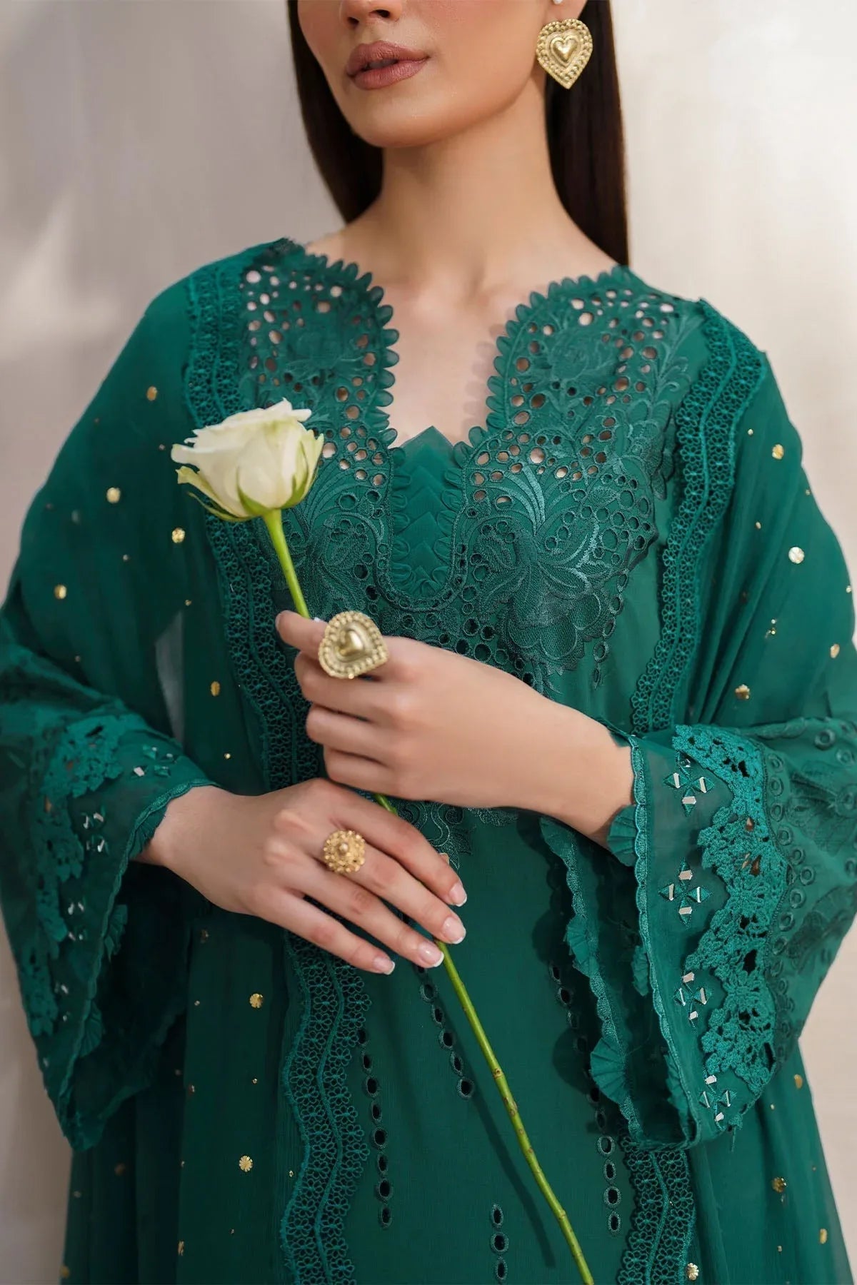 Nureh | Bazaar Lawn | NS-135 - Aqsa Fabrics