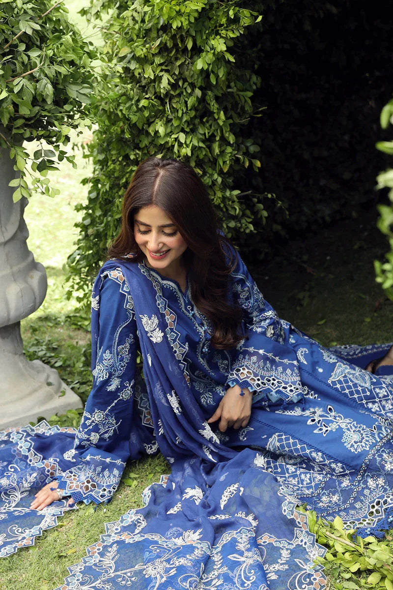 Qalamkar | Festive Lawn 2024 | PS-08 FARHEEN - Aqsa Fabrics