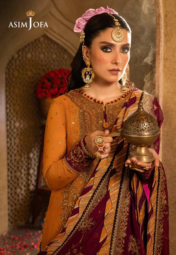 Asim Jofa | Velvet Festive 23 | AJVF-07 - Aqsa Fabrics
