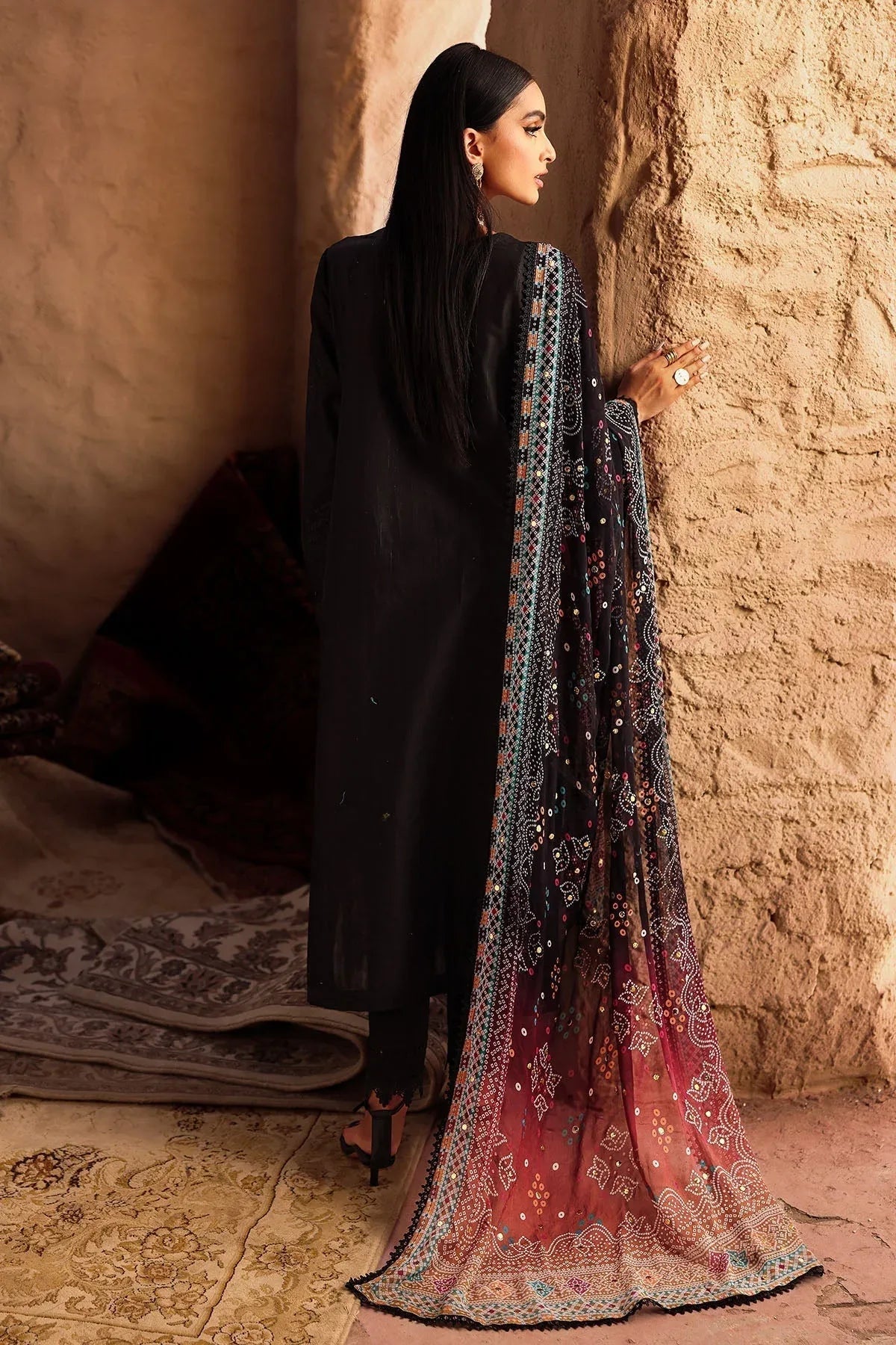 Nureh | Bazaar Lawn | NE-162 - Aqsa Fabrics