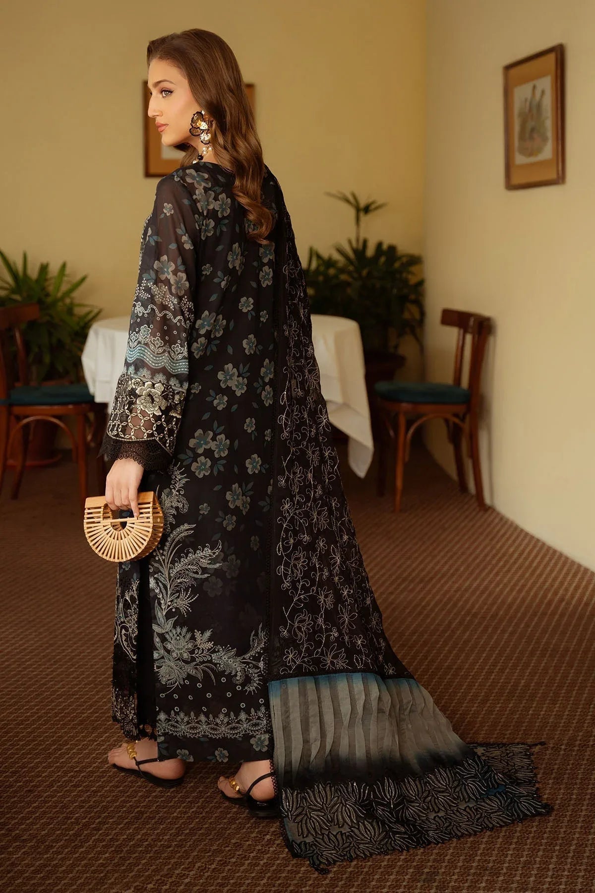 Nureh | Maya Swiss Lawn | NS-151 - Aqsa Fabrics