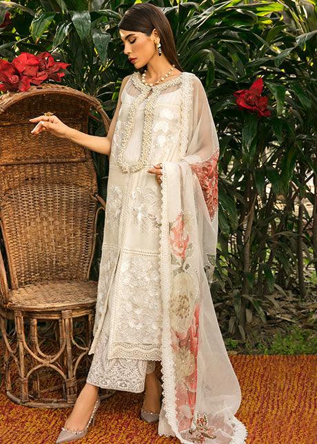 Saira Shakira | Luxury Pret | Calla Lily - Aqsa Fabrics