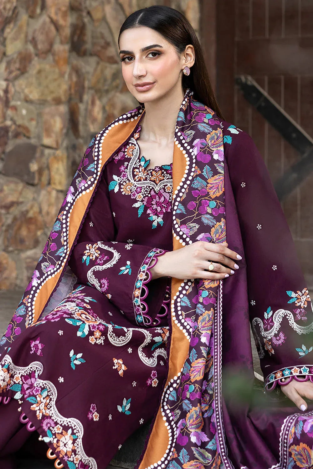 Farasha | Eminence Khaddar 25 | Pheona - Aqsa Fabrics