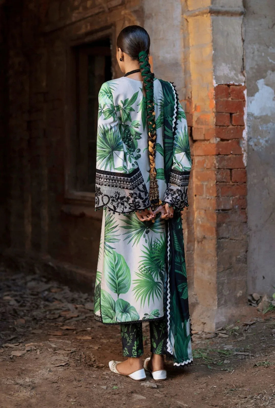 AJR Couture | Sard Sham | Gulbahar - Aqsa Fabrics