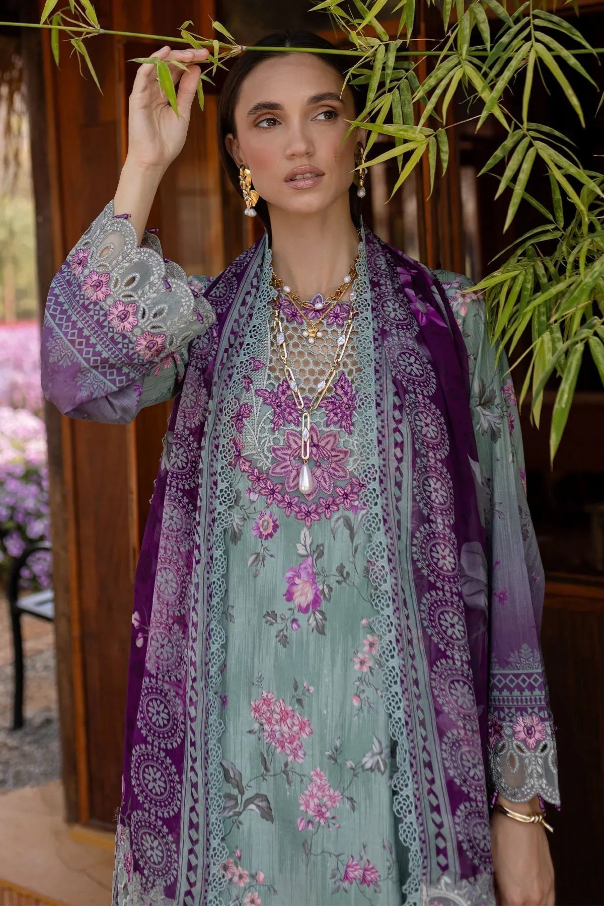 Nureh | Bloom 25 | BL-02 - Aqsa Fabrics