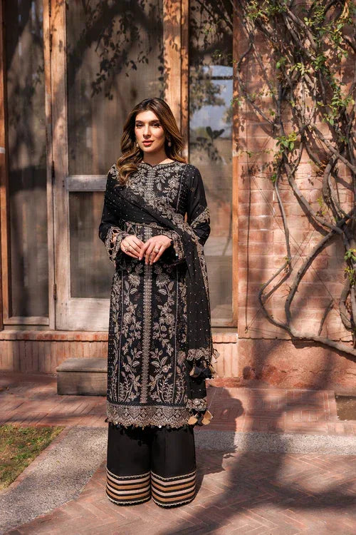 Farasha | Kaavish Lawn 24 | RAVEN AURA - Aqsa Fabrics