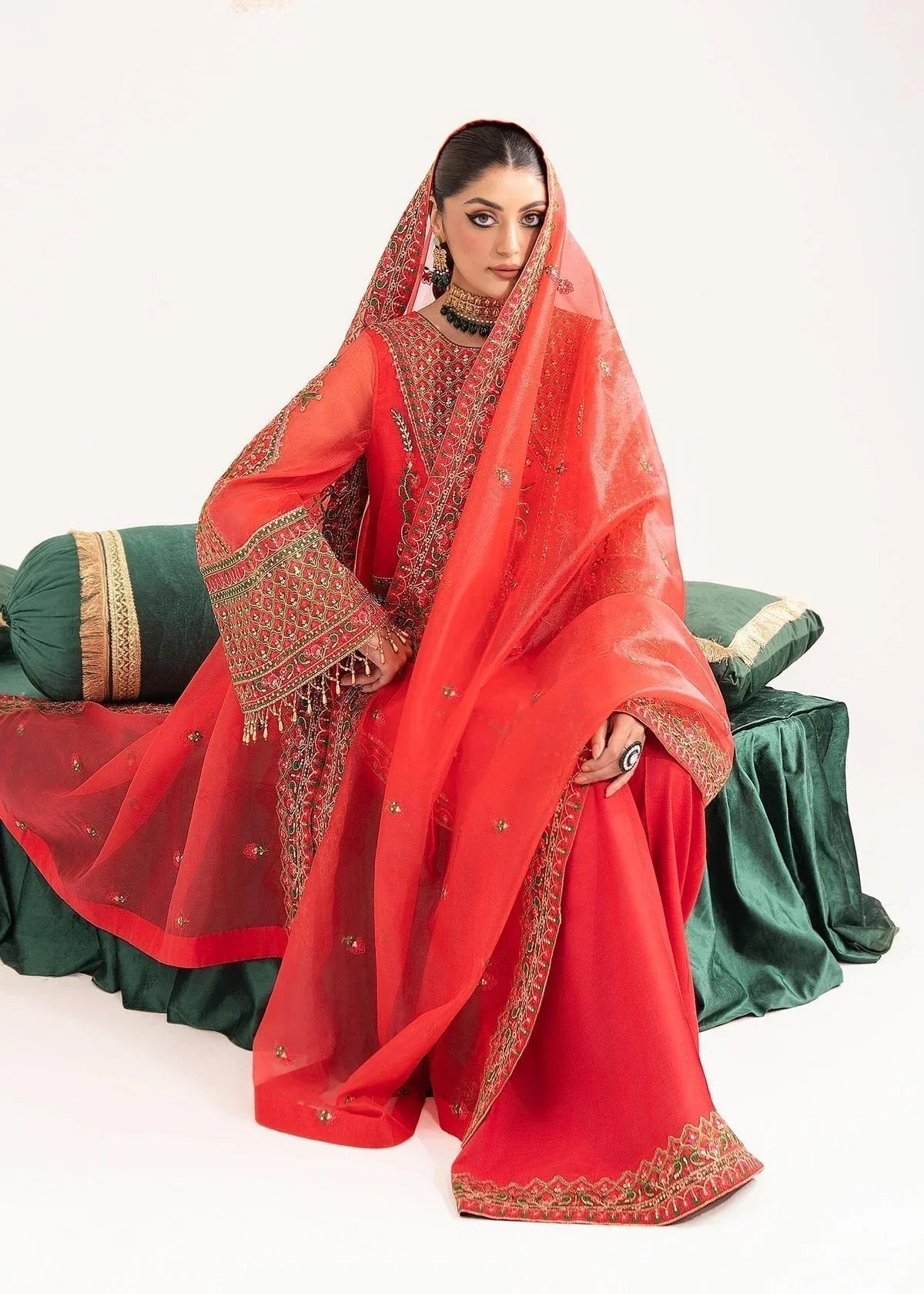 Dastoor | Sajni Luxury Eid Collection 24 | Khudeeja - Aqsa Fabrics