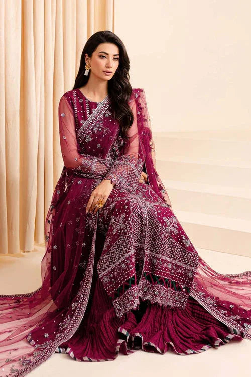 Farasha | Lumiere Formals | RUBY REGALIA - Aqsa Fabrics