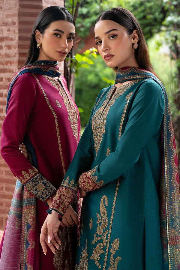 Jazmin | Winter Edition 24 | KHADDAR UW-0069 - Aqsa Fabrics