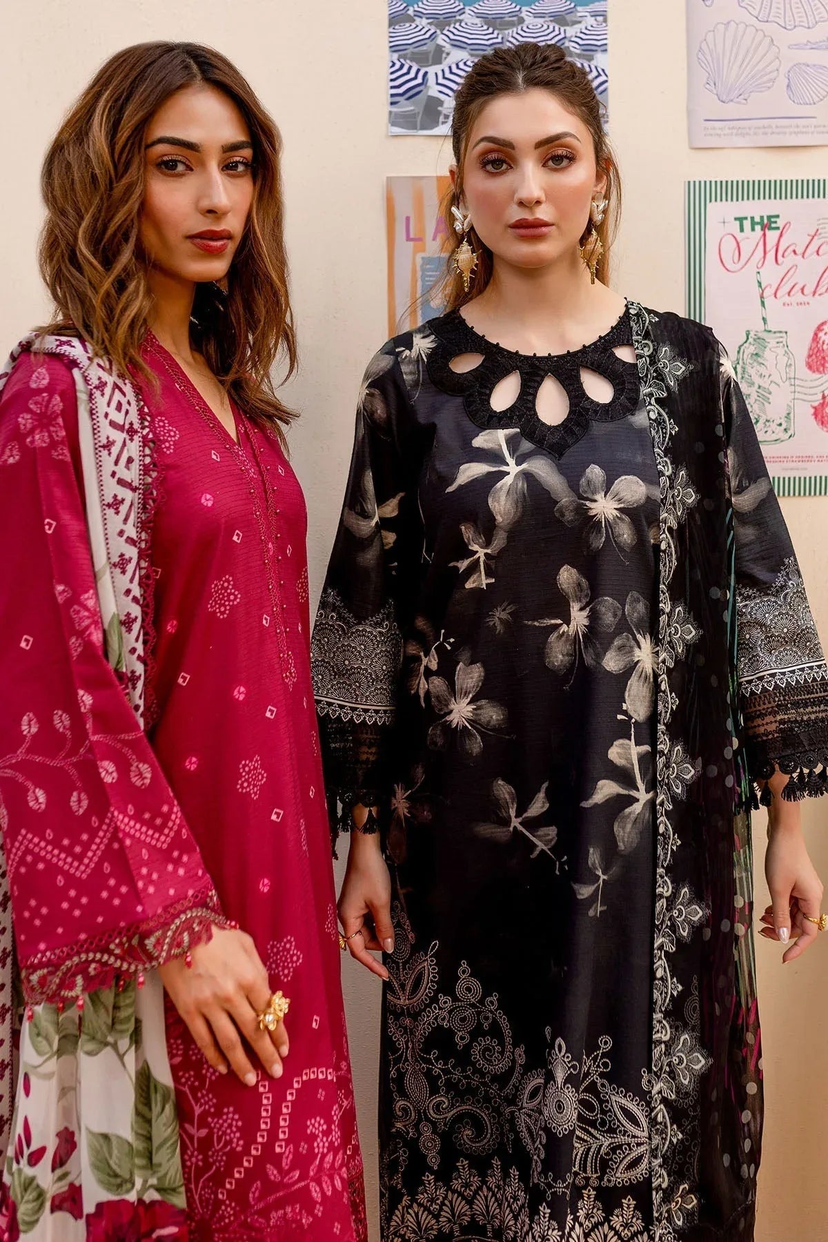 Nureh | Gardenia Lawn 25 |NSG-185 - Aqsa Fabrics