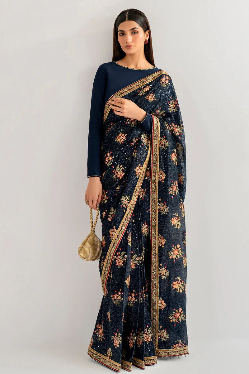 Jazmin | Formals Collection | Raw Silk UR-7025 - Aqsa Fabrics