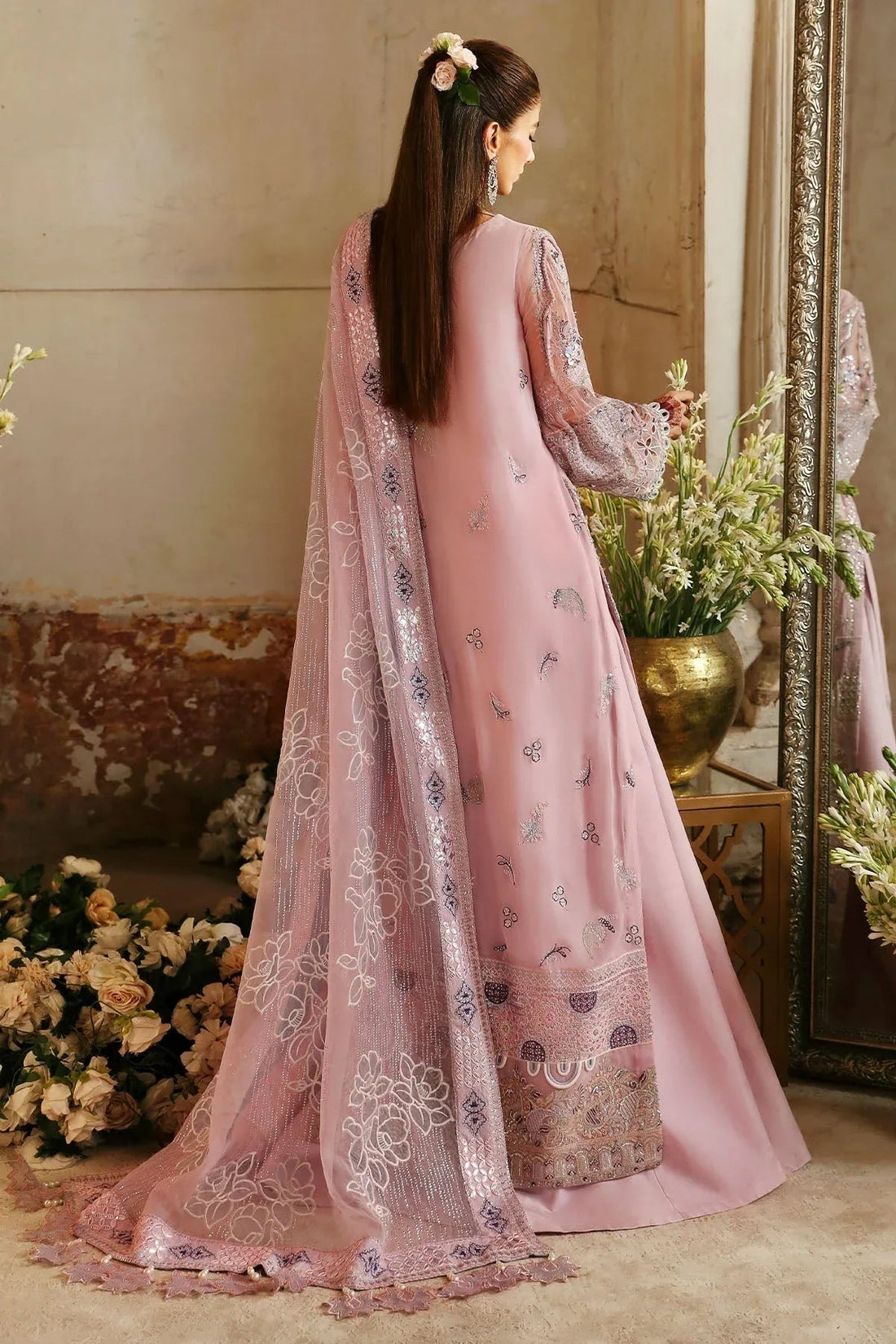 Nureh | Jhoomro Wedding Formals | NL-69 RANIA - Aqsa Fabrics