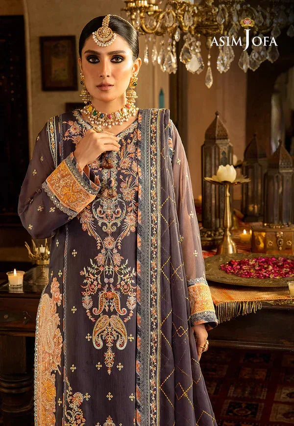 Asim Jofa | Velvet Festive 23 | AJVF-04 - Aqsa Fabrics