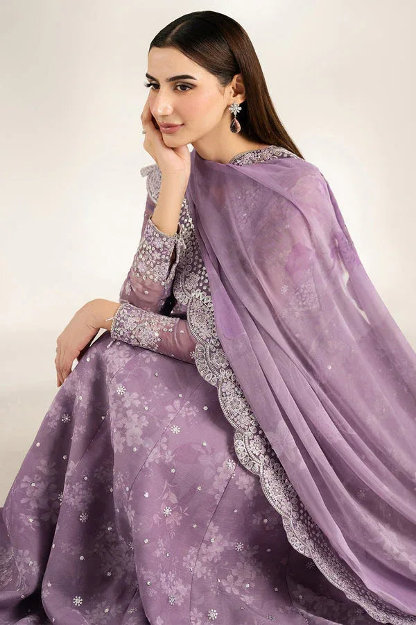 Farasha | Fiorella Formals | Violet Dreams - Aqsa Fabrics