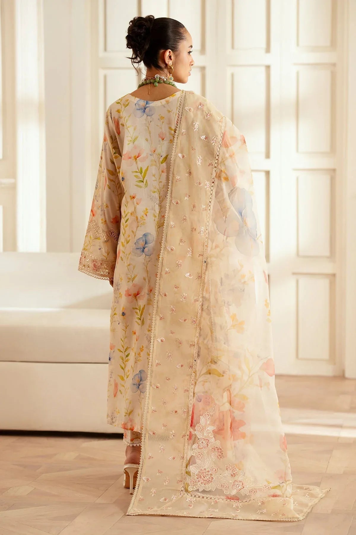 Nureh | Feya Eid Lawn | FE-02 - Aqsa Fabrics