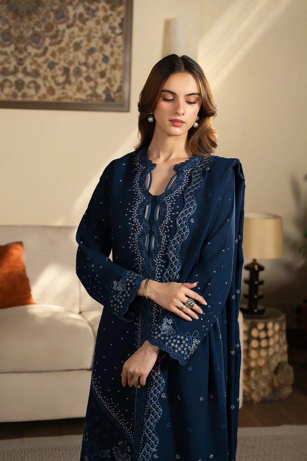 Neeshay | Winter Reverie | Eirene - Aqsa Fabrics