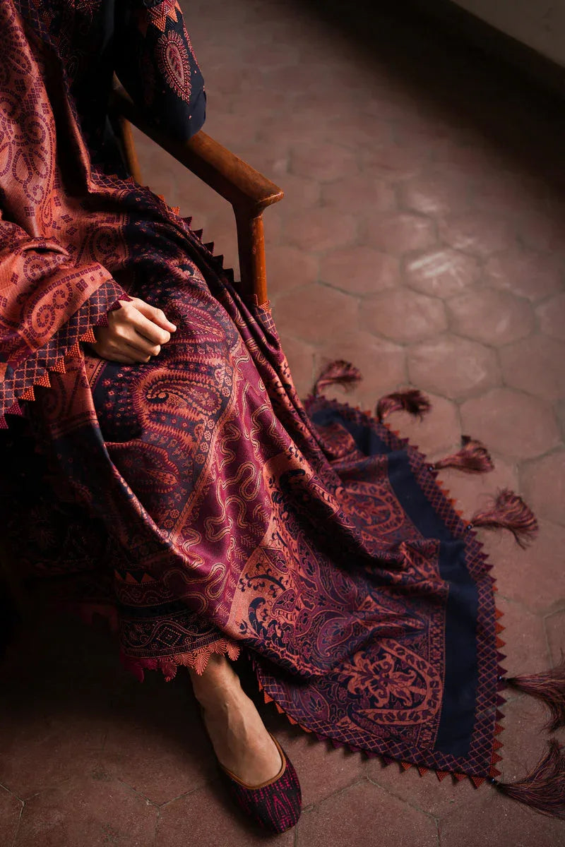 Jazmin | Winter Edition 24 | SLUB KHADDAR UW-0074 - Aqsa Fabrics
