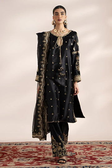 Charizma | Festive Pret | STM23-02 BLACK - Aqsa Fabrics