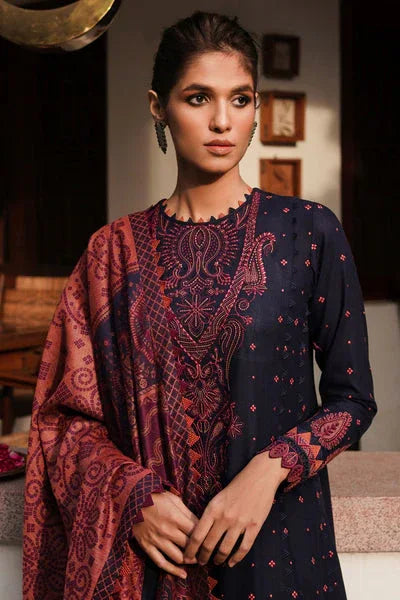 Jazmin | Winter Edition 24 | SLUB KHADDAR UW-0074 - Aqsa Fabrics