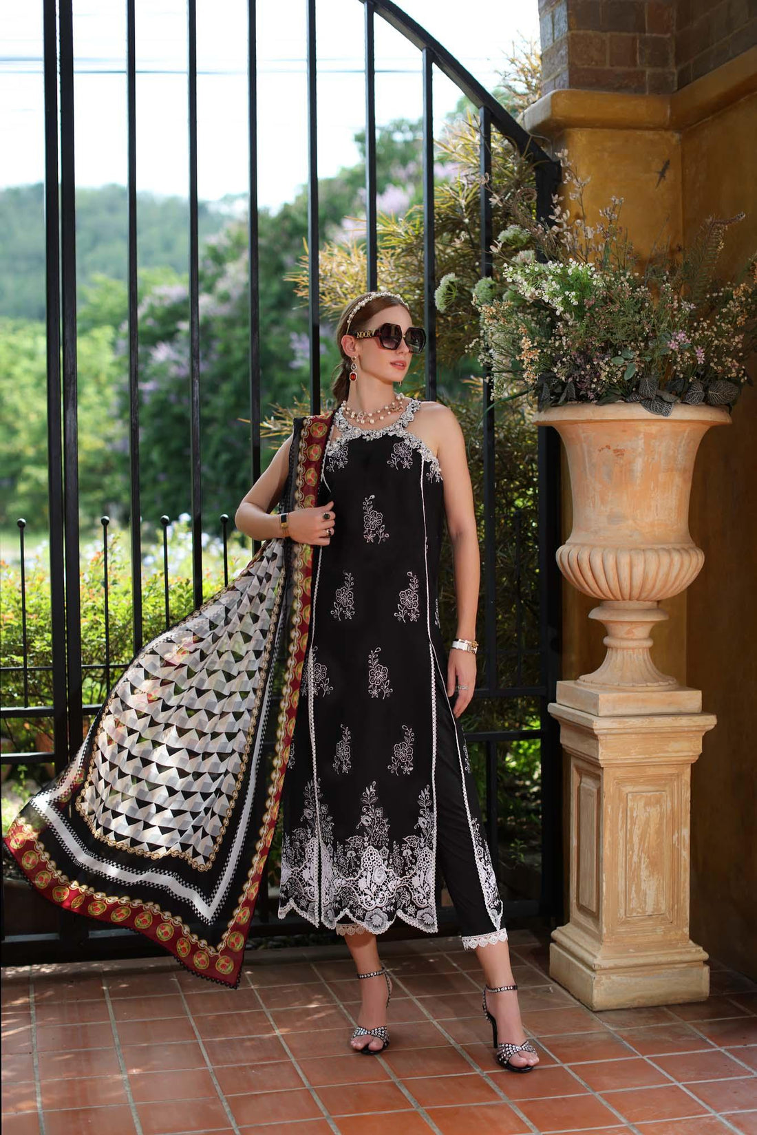 Noor by Saadia Asad | Eid Luxe Printkari 24 | D6 - Aqsa Fabrics