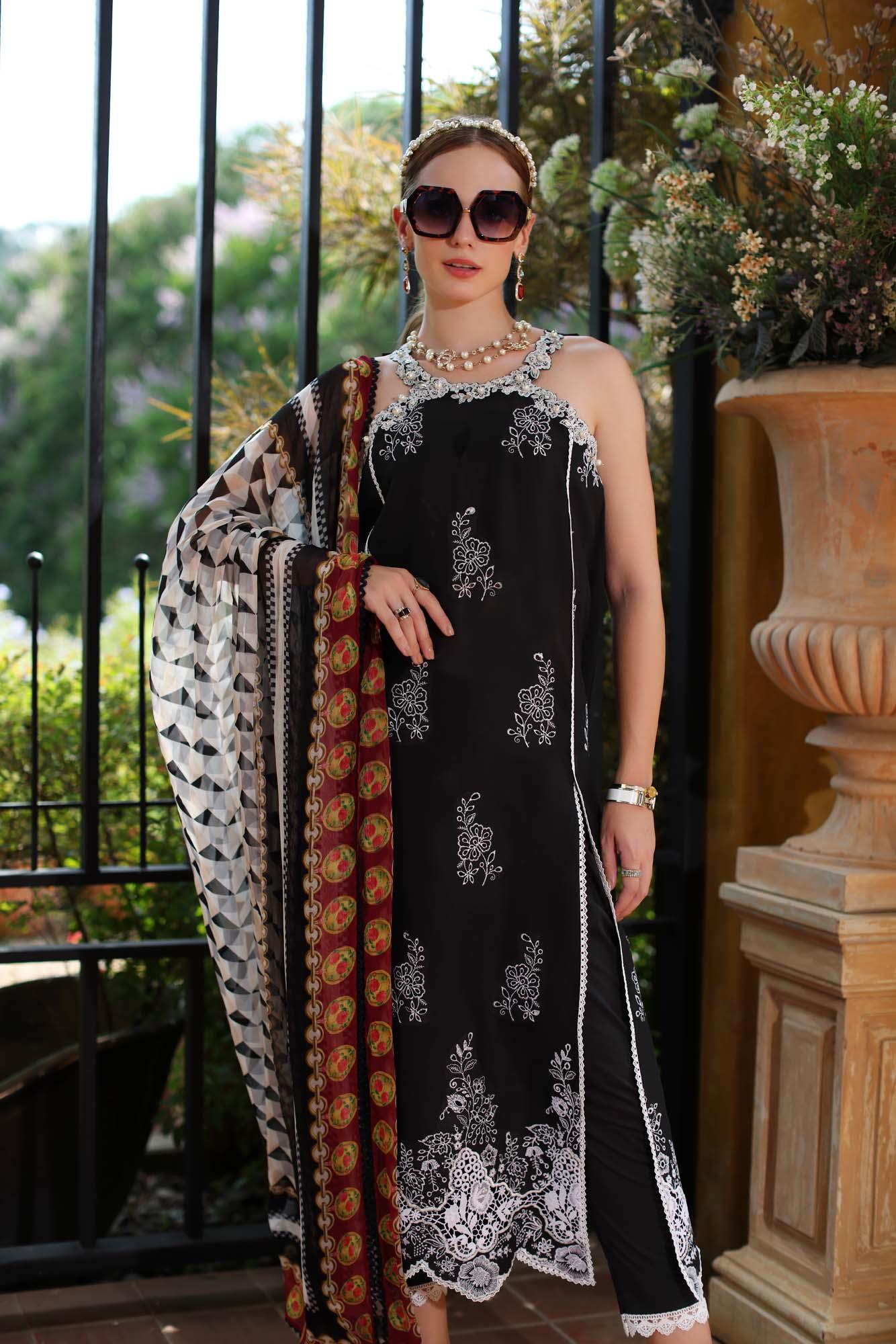 Noor by Saadia Asad | Eid Luxe Printkari 24 | D6 - Aqsa Fabrics