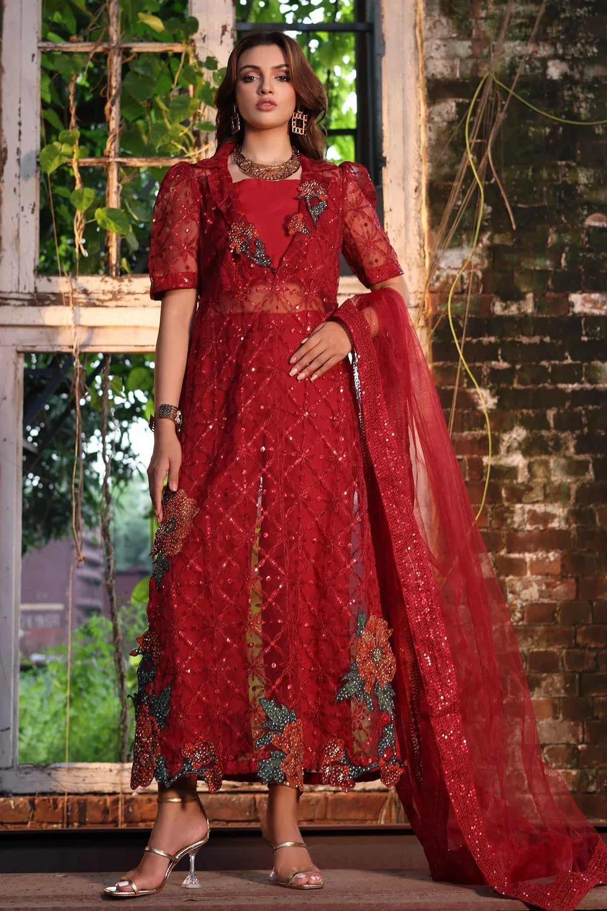 Charizma | Festive Pret | CMA-4-052 - Aqsa Fabrics