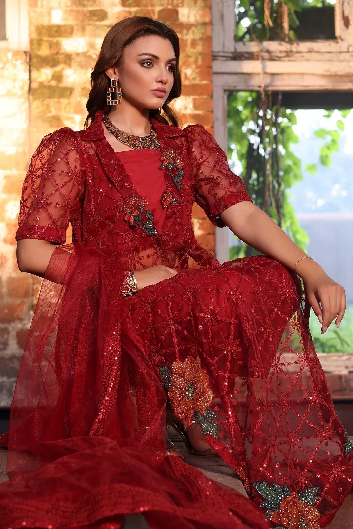 Charizma | Festive Pret | CMA-4-052 - Aqsa Fabrics