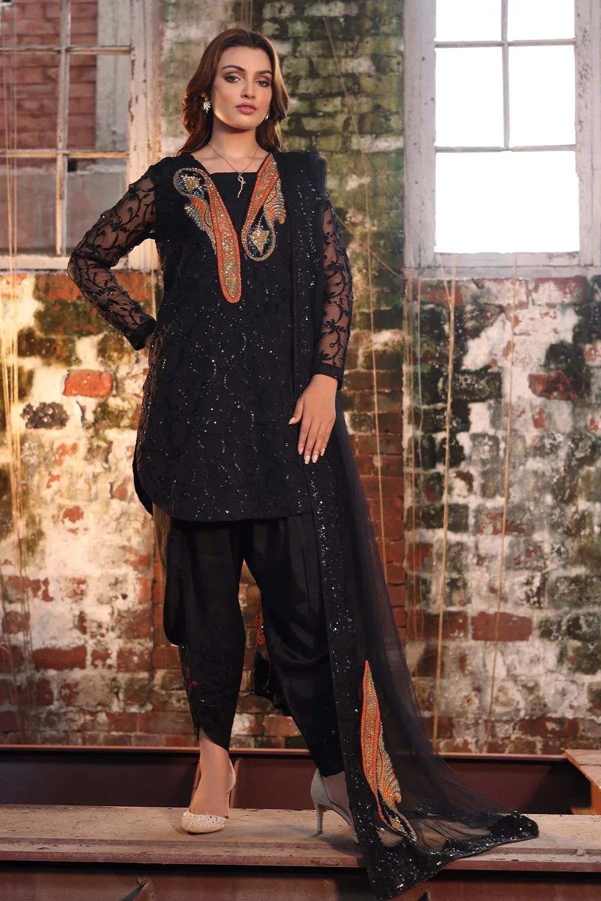 Charizma | Festive Pret | CMA-4-051 BB - Aqsa Fabrics