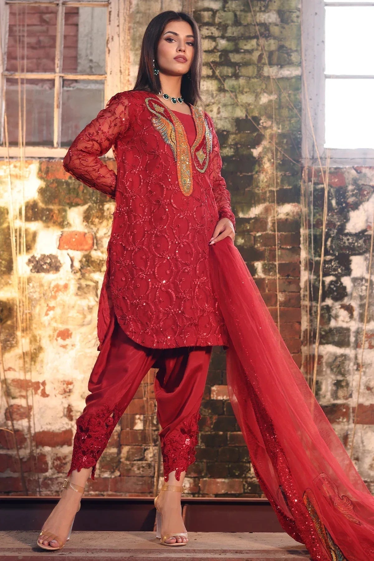 Charizma | Festive Pret | CMA-4-051 MM - Aqsa Fabrics