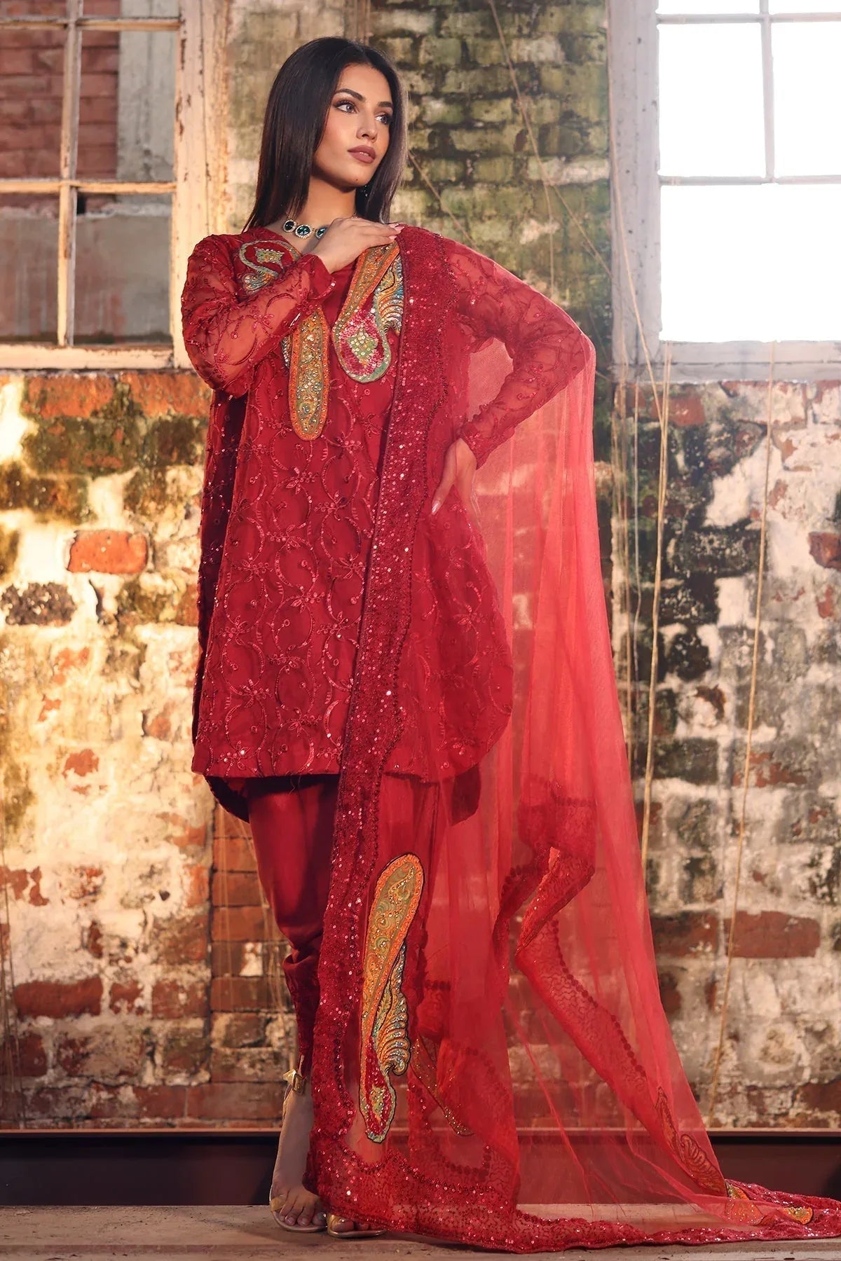 Charizma | Festive Pret | CMA-4-051 MM - Aqsa Fabrics