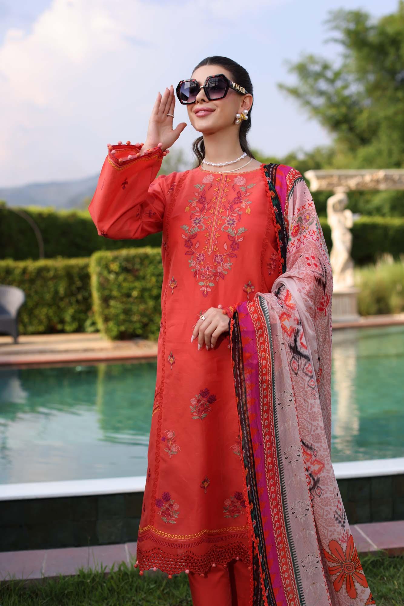 Noor by Saadia Asad | Eid Luxe Printkari 24 | D3 - Aqsa Fabrics
