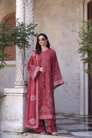 Noor by Saadia Asad | Winter Pashmina 25 | Sienna - Aqsa Fabrics
