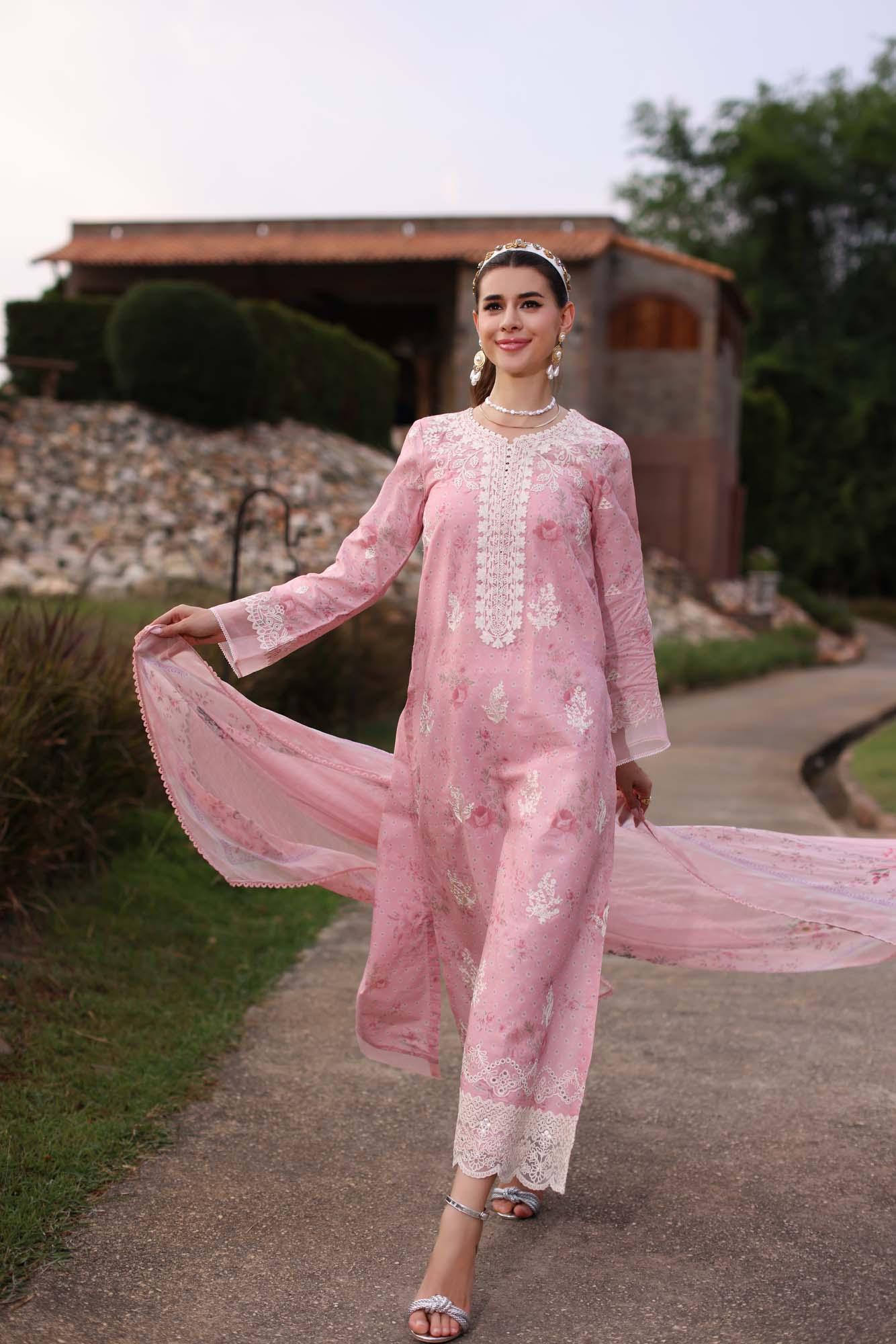 Noor by Saadia Asad | Eid Luxe Printkari 24 | D7 - Aqsa Fabrics