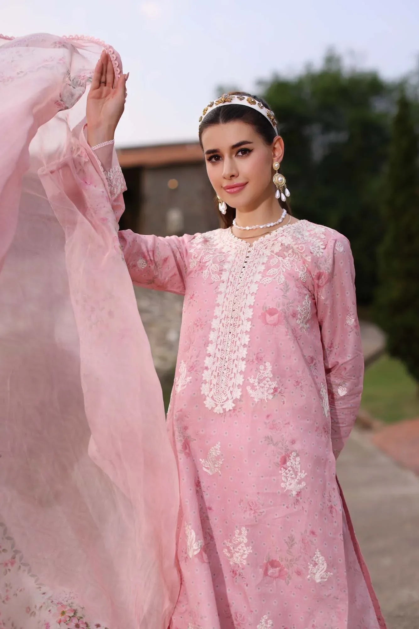 Noor by Saadia Asad | Eid Luxe Printkari 24 | D7 - Aqsa Fabrics