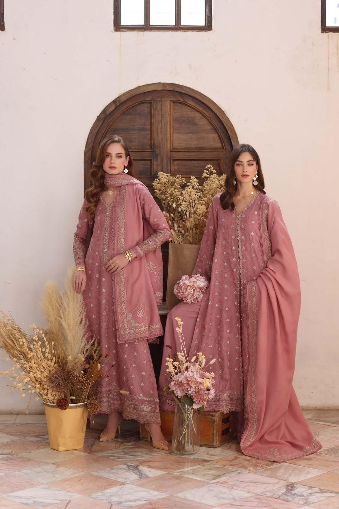 Noor by Saadia Asad | Winter Pashmina 25 | Aveline - Aqsa Fabrics