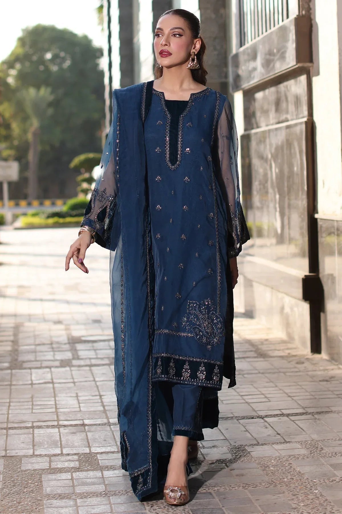 Charizma | Festive Pret | CMA-4-092 - Aqsa Fabrics