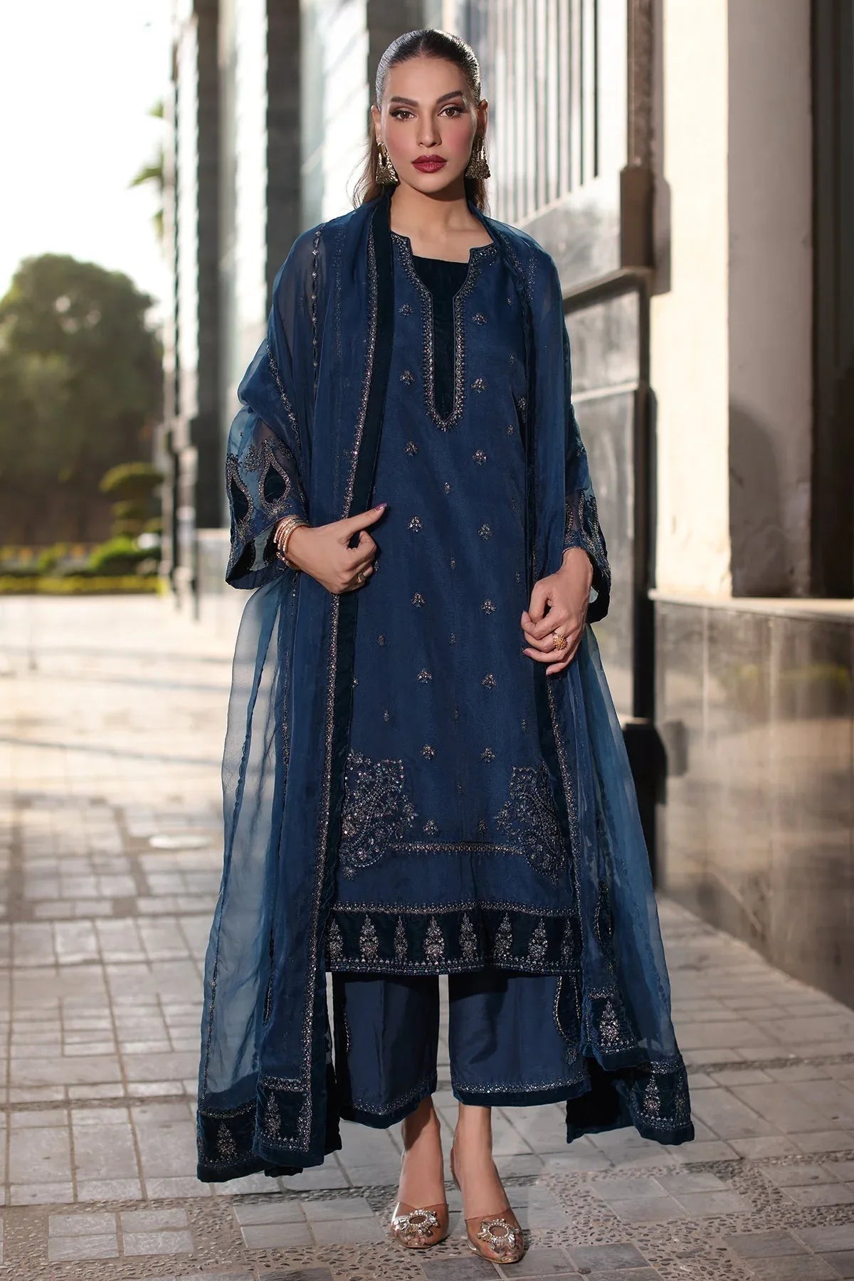 Charizma | Festive Pret | CMA-4-092 - Aqsa Fabrics