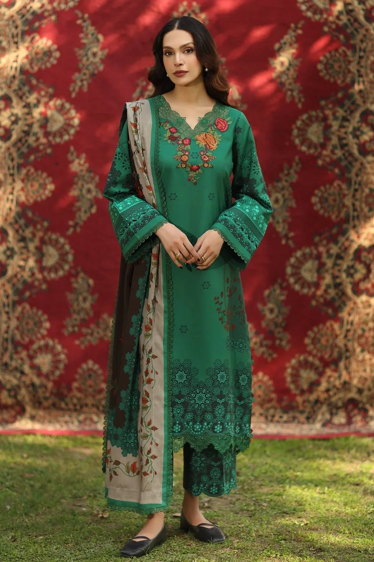 Charizma | Aniq Winter 25 | ANW6-14 - Aqsa Fabrics